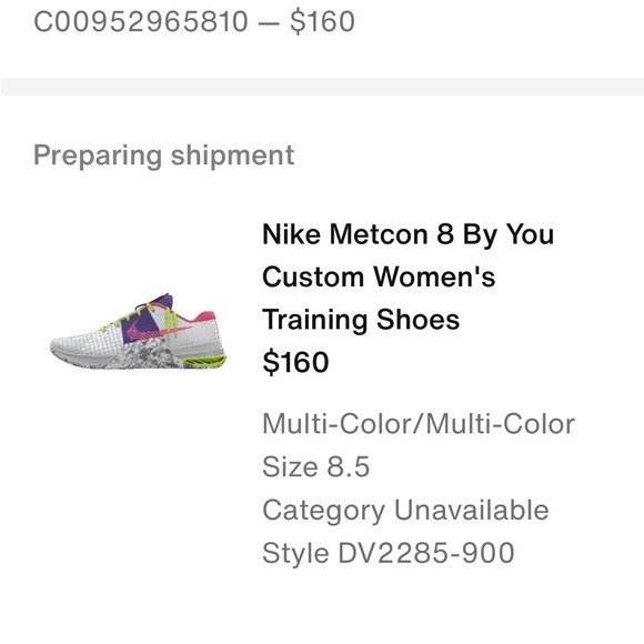 Nike Metcon 8 Custom Women's Training Shoes Size 8.5 - Picture 14 of 15